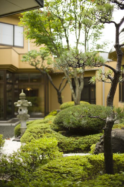 Akita Onsen Plaza Hotel Exterior foto