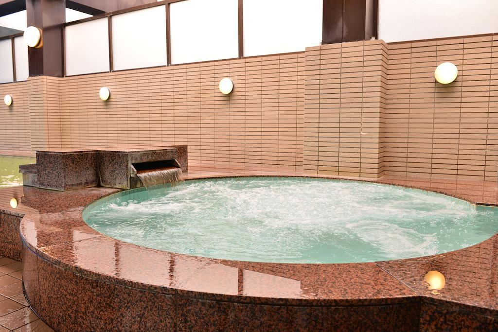 Akita Onsen Plaza Hotel Exterior foto