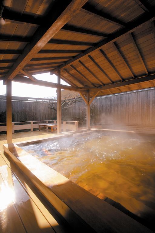 Akita Onsen Plaza Hotel Exterior foto