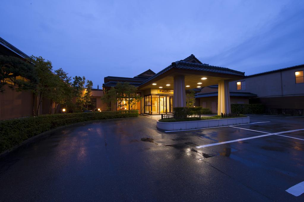 Akita Onsen Plaza Hotel Exterior foto