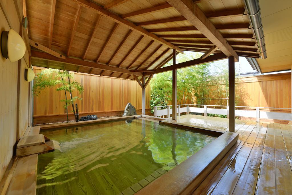 Akita Onsen Plaza Hotel Exterior foto